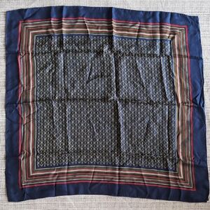 Vintage Silk Equestrian Scarf